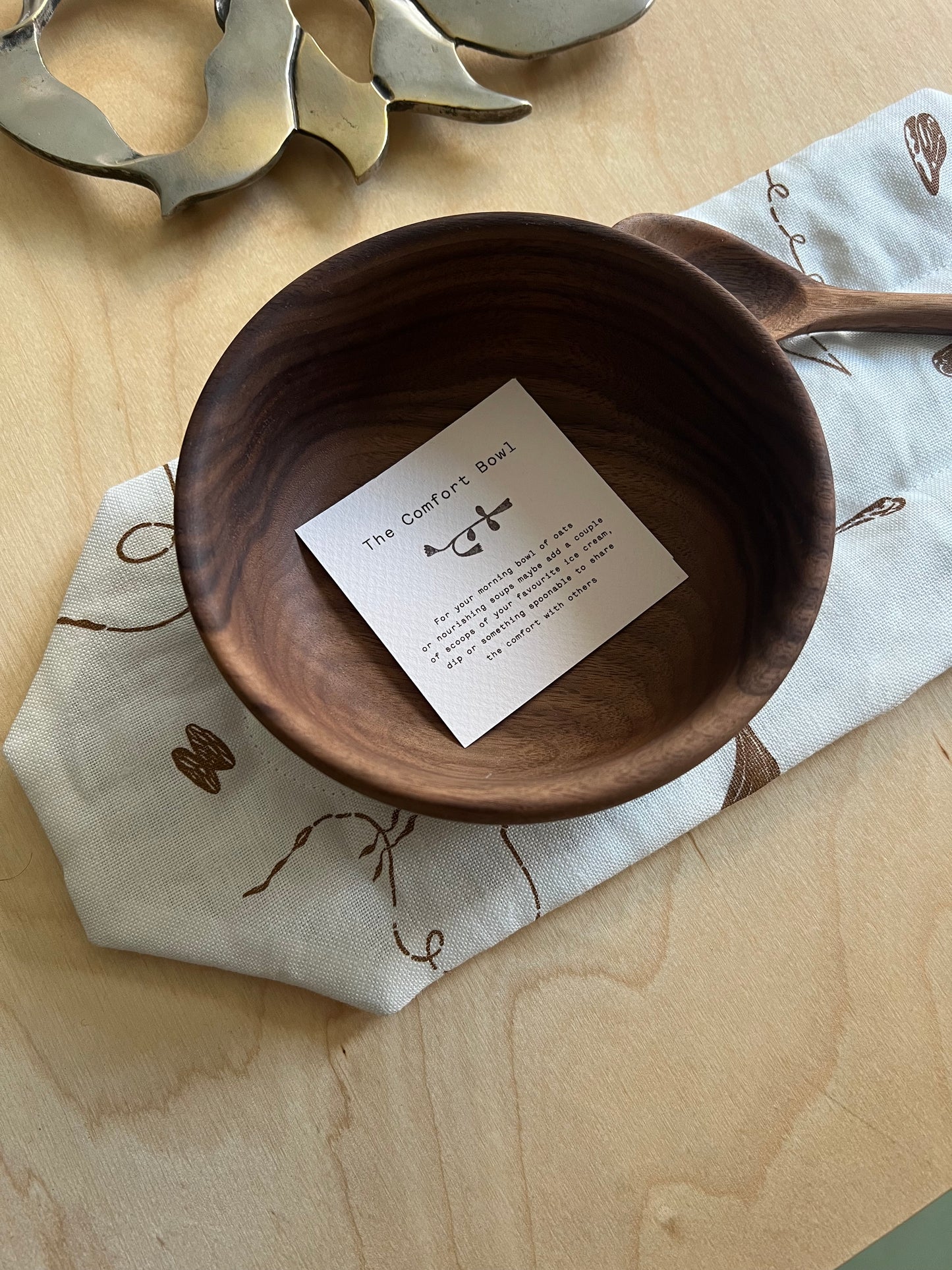 The Comfort Bowl and Spoon