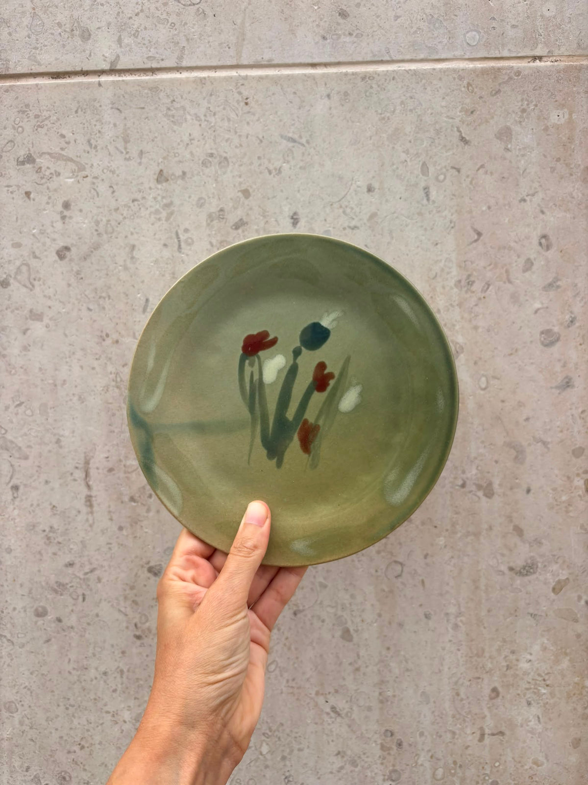 Field Poppy Medium Plate