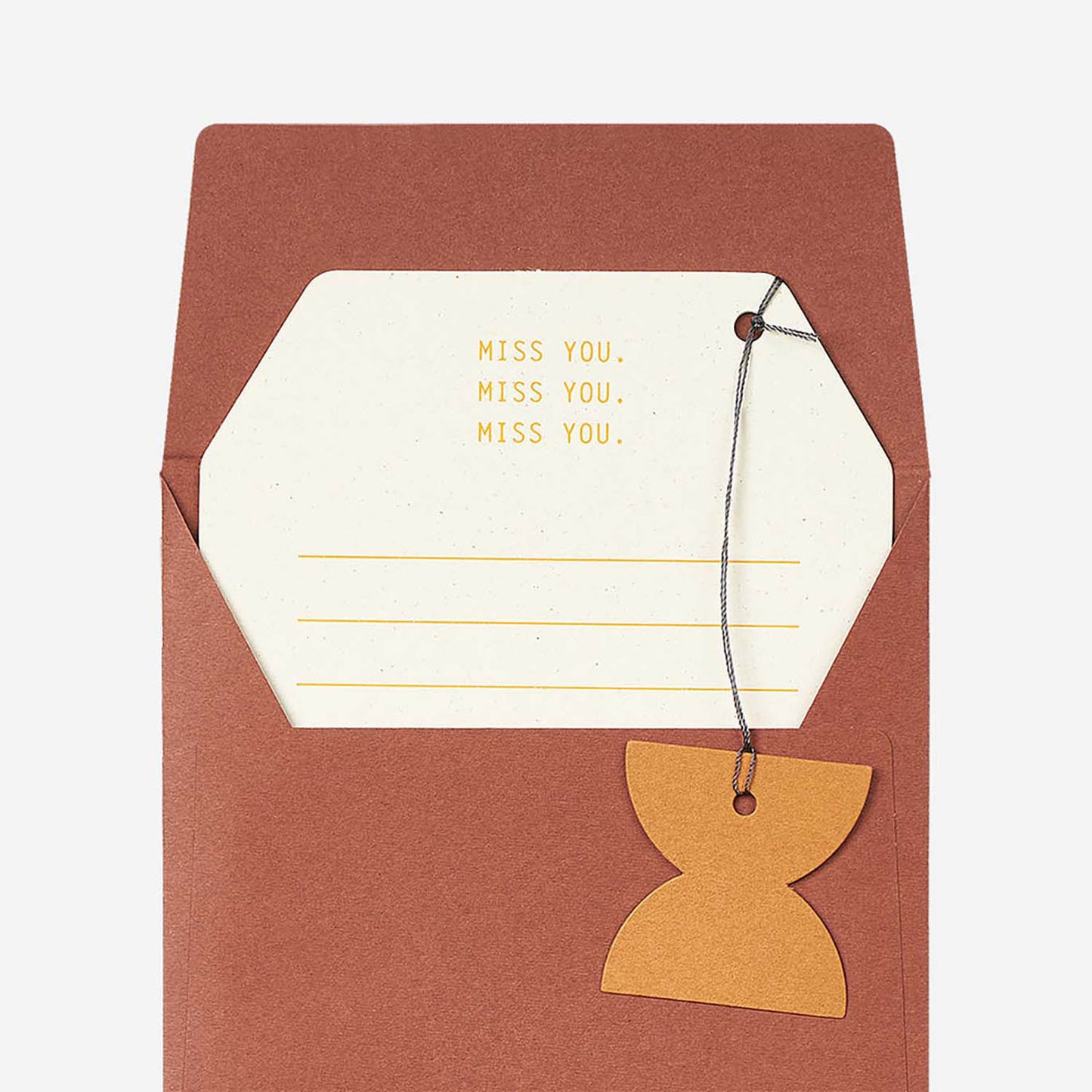 Miss You Notecard