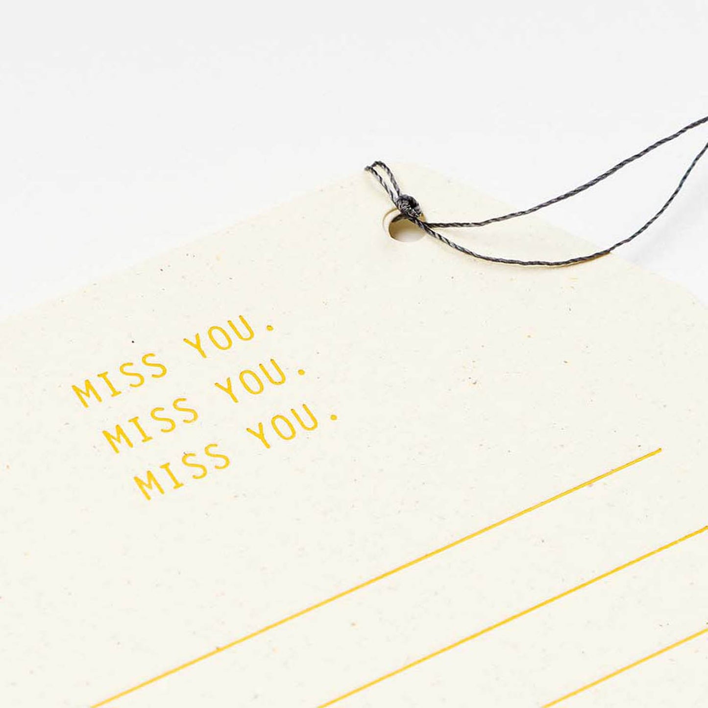 Miss You Notecard