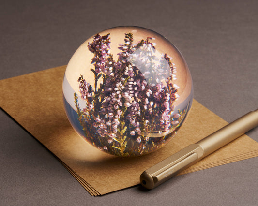 Heather Paperweight