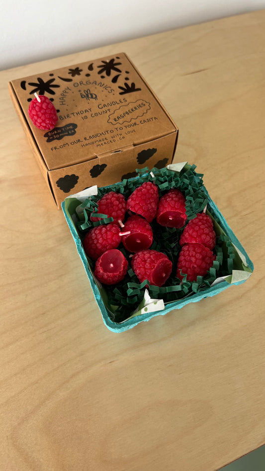 Happy Organics Birthday Candles