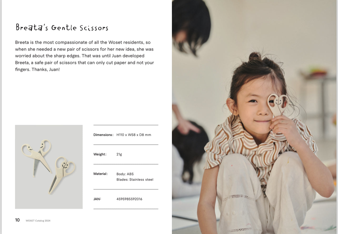 Woset Breata’s gentle scissors