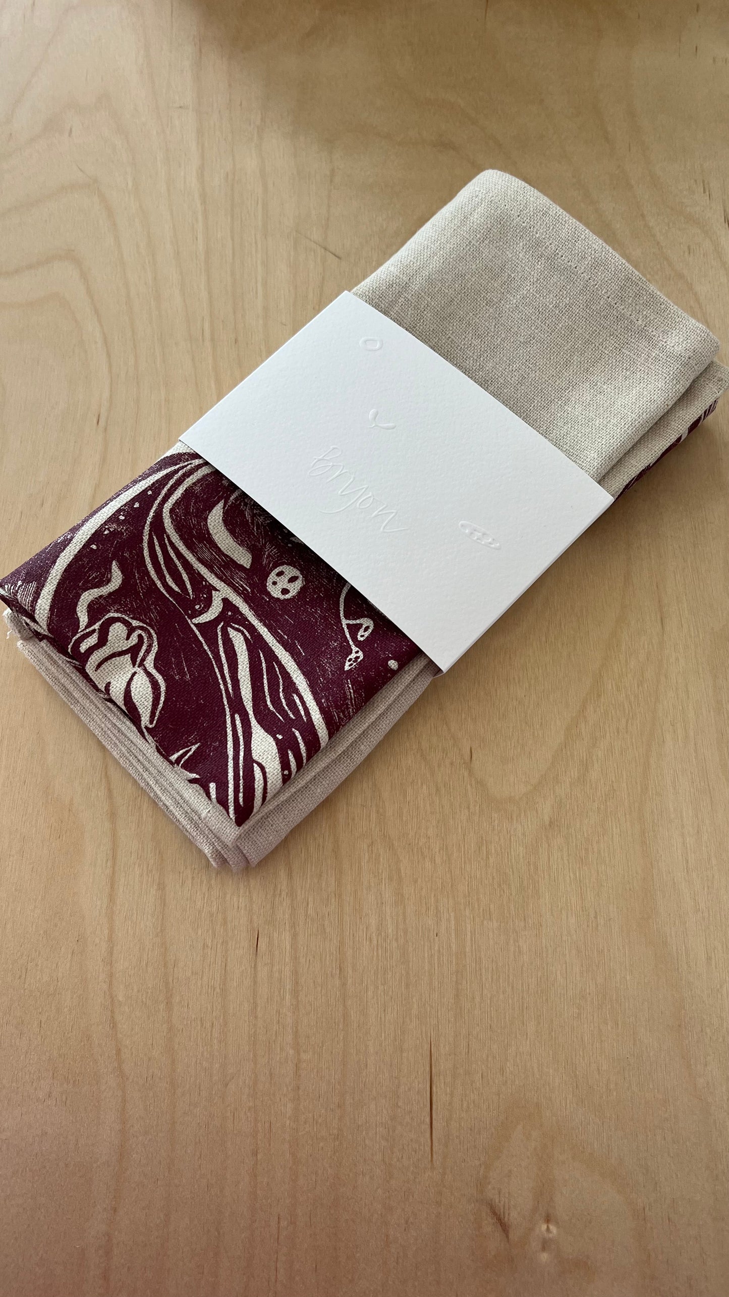 Marble Napkins Natural