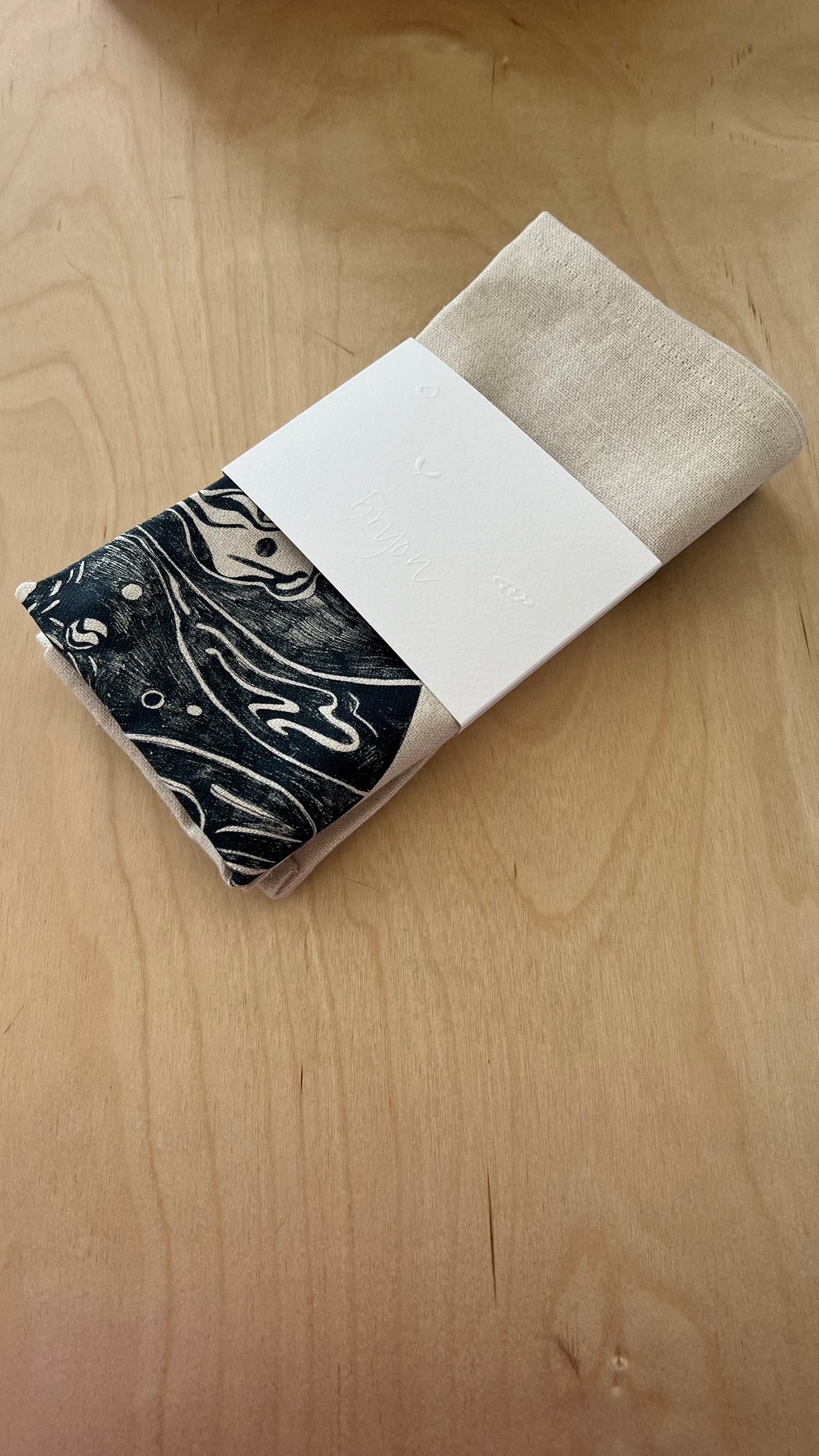 Marble Napkins Natural