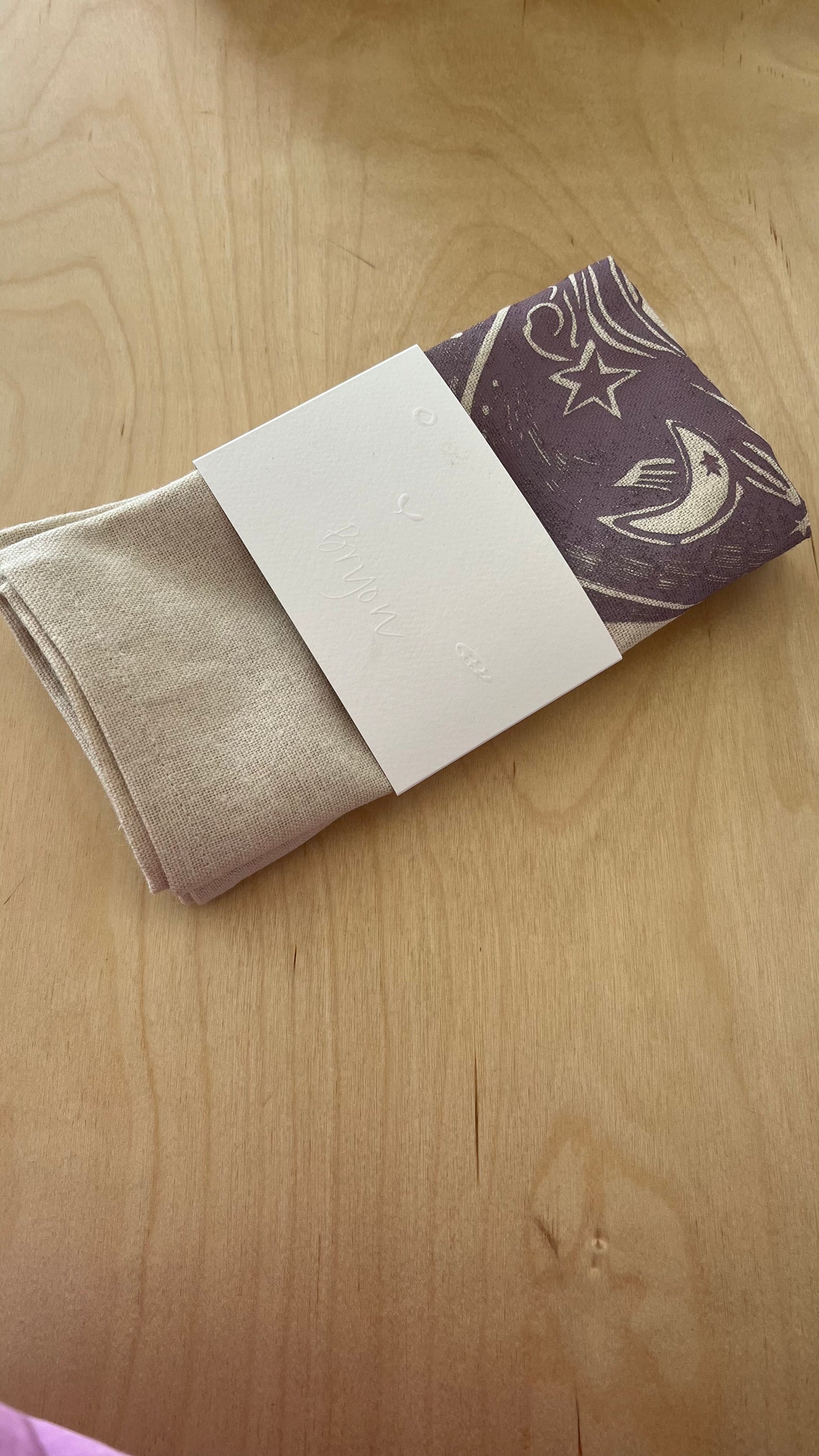 Marble Napkins Natural
