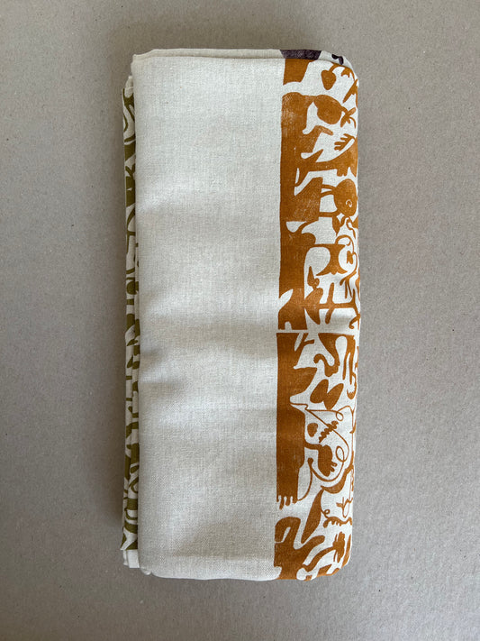 PT natural linen - medium tablecloth