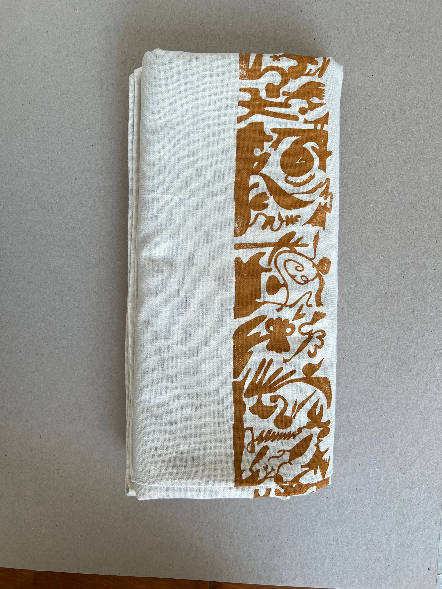 PT natural linen - medium tablecloth