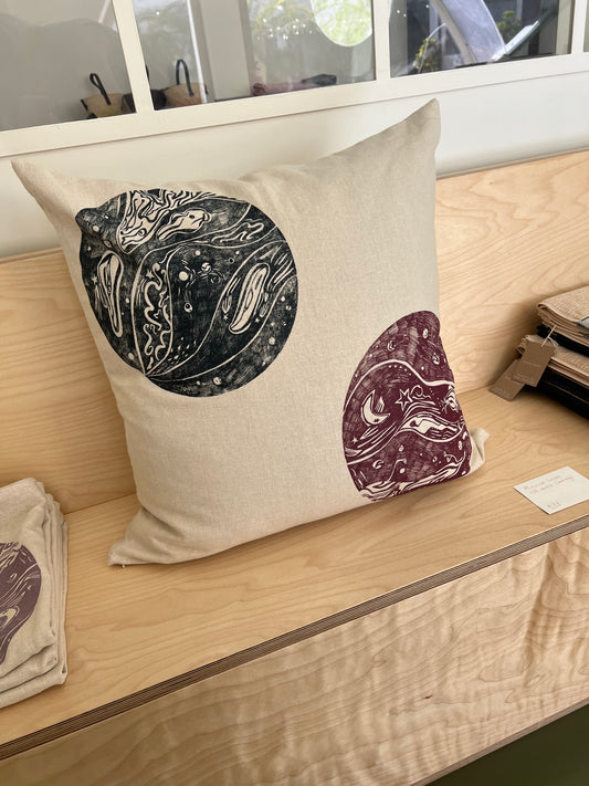 Marble cushion covers