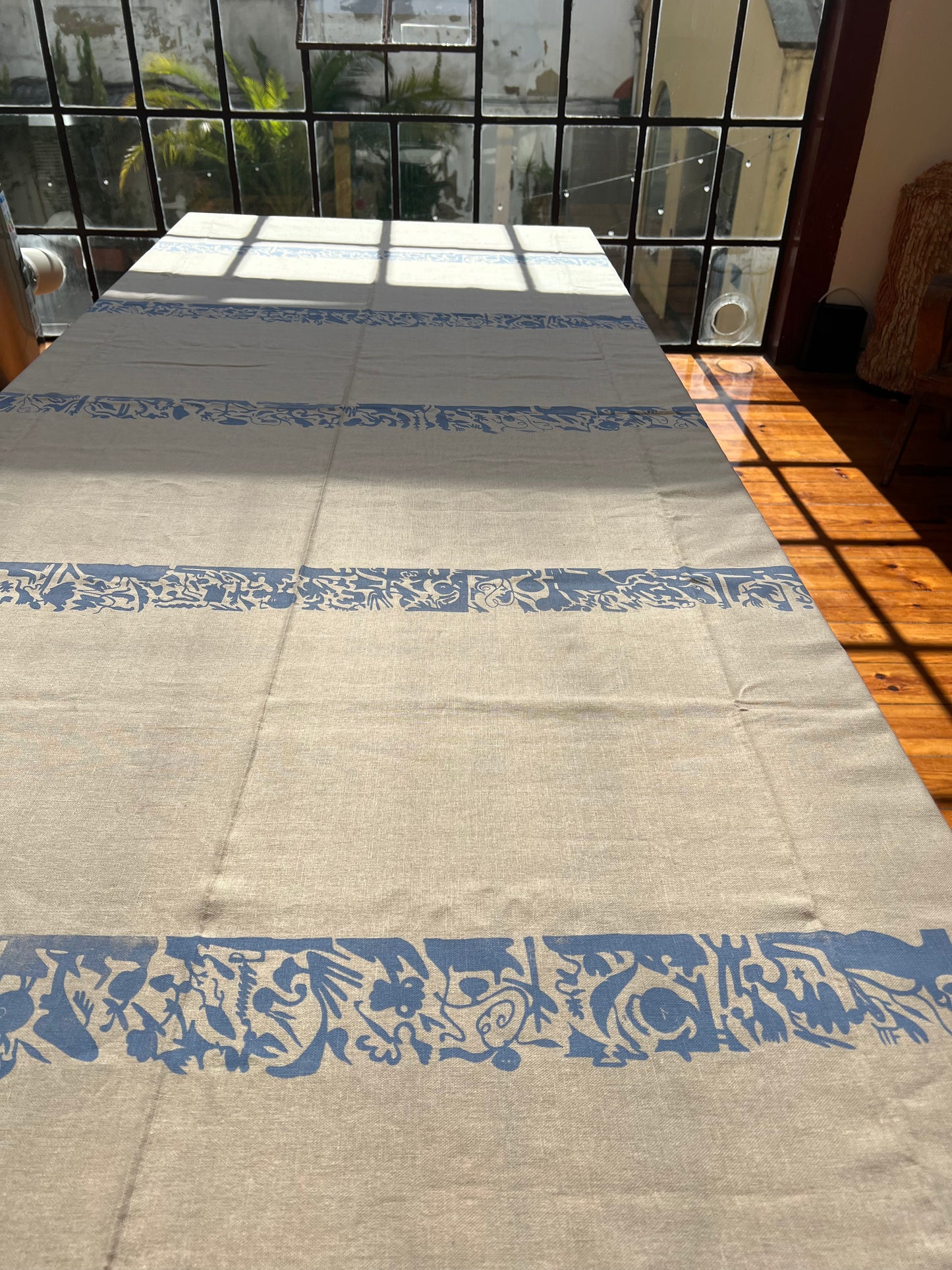 PT natural linen - medium tablecloth
