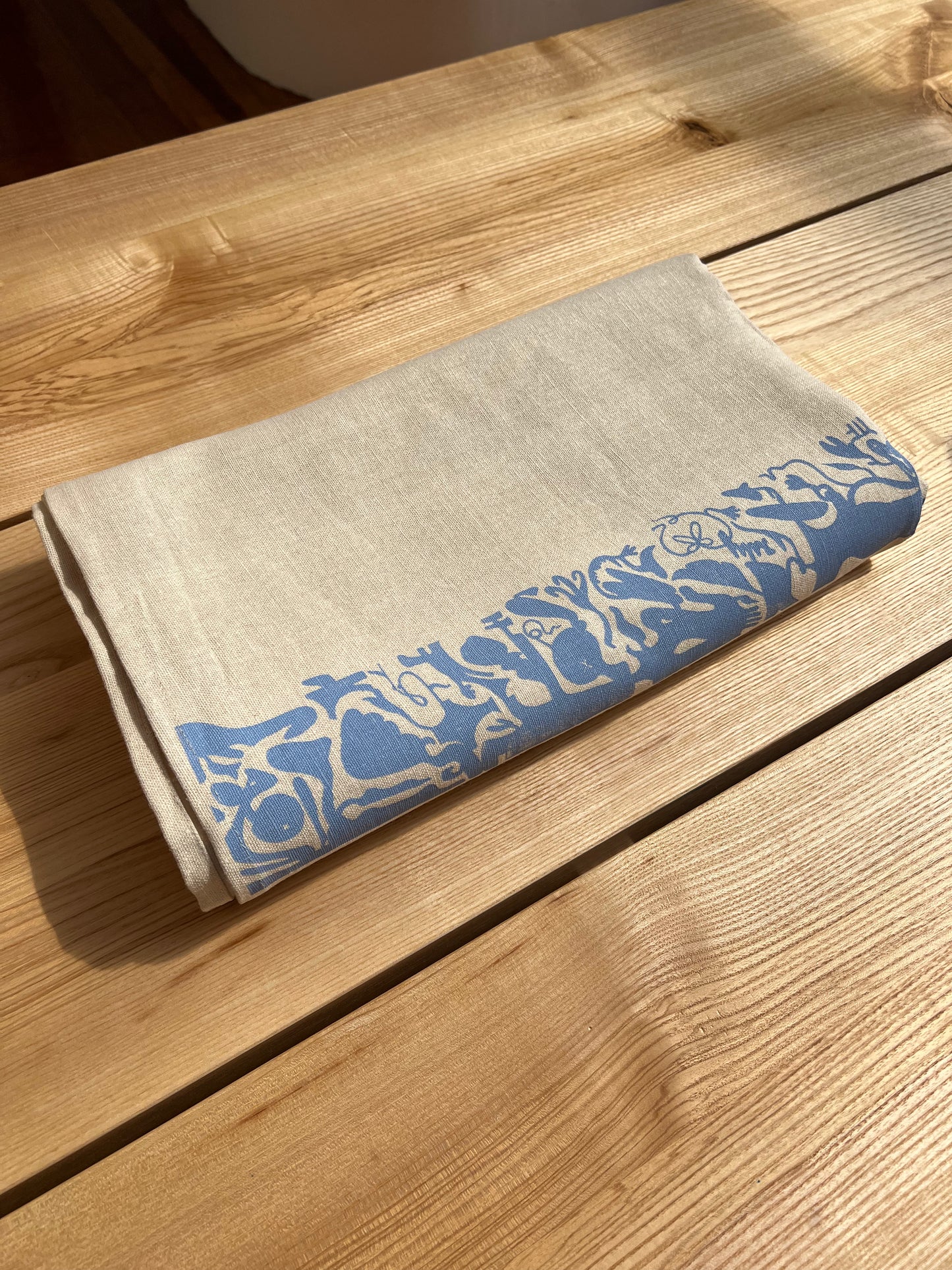 PT natural linen - medium tablecloth