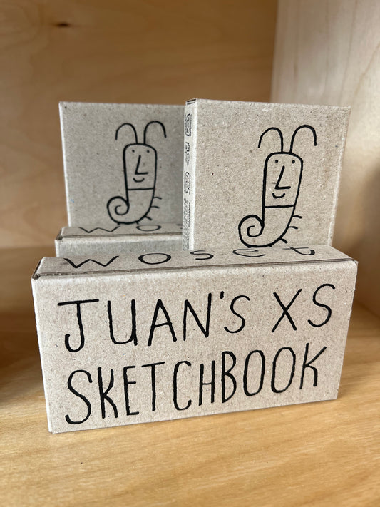Woset Juan’s XS sketchbook