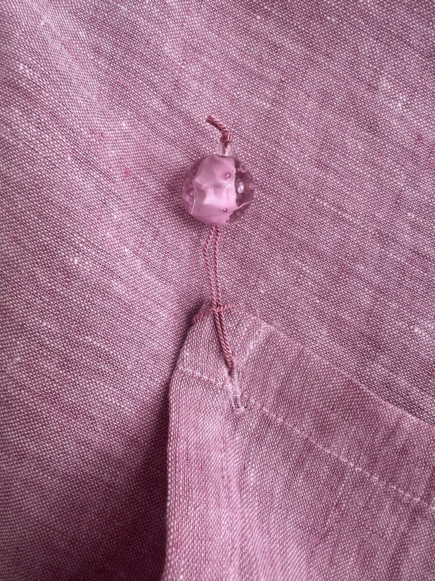 Marble tablecloth pink