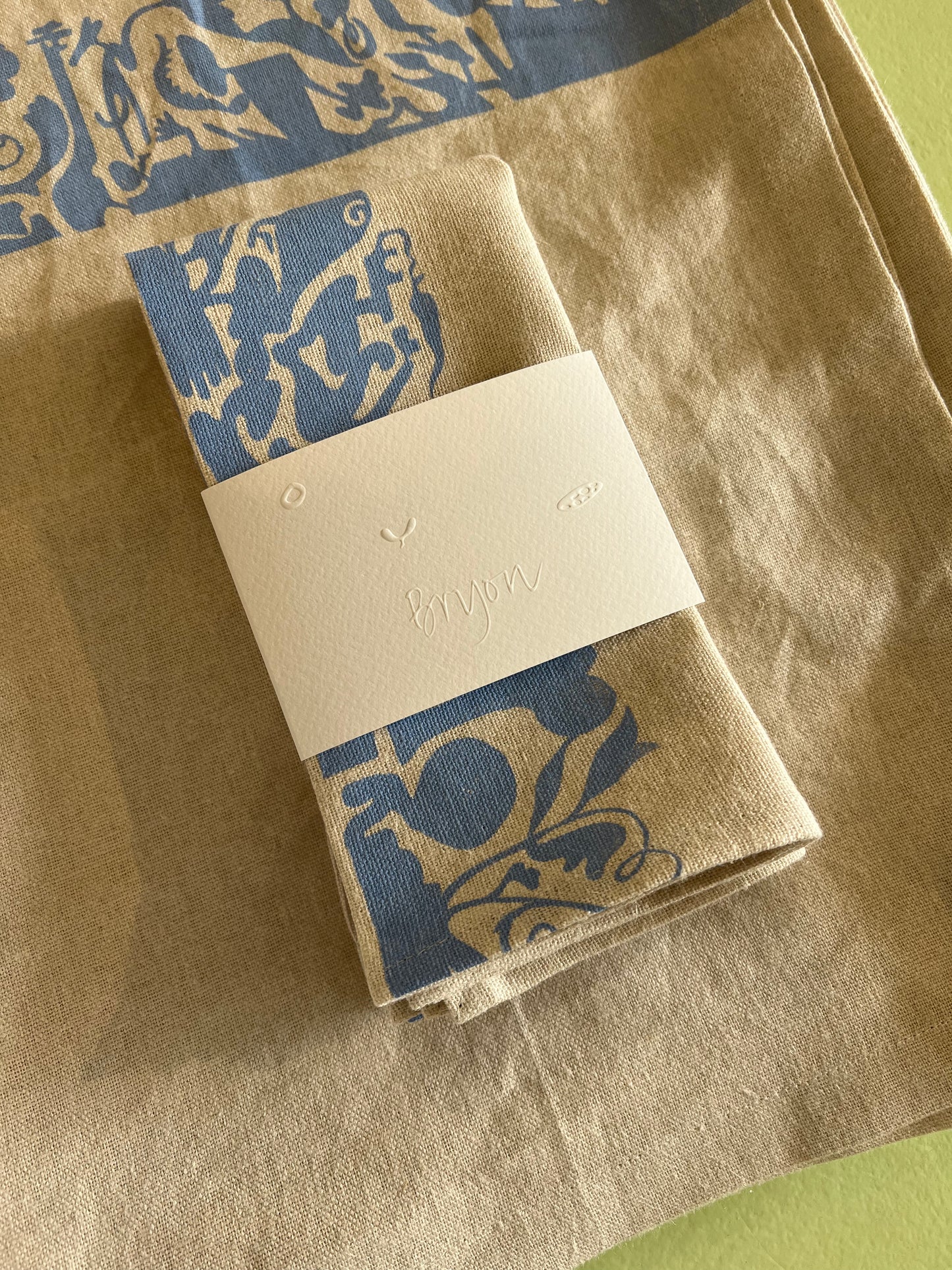 PT natural linen napkins