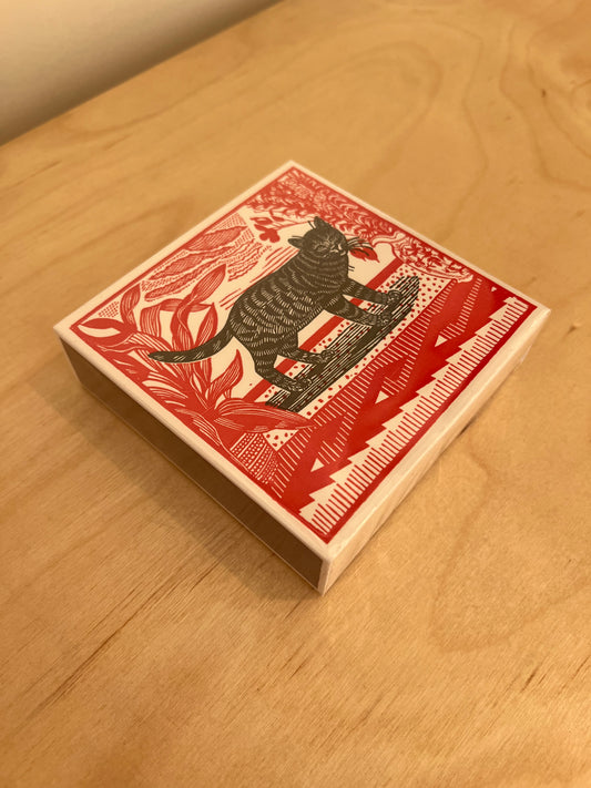 Square matchbox