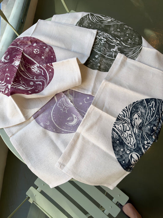 Marble Napkins Natural