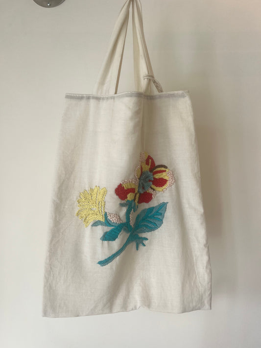 Embroidered Tote
