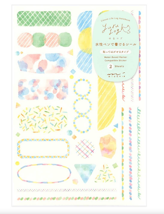 Watercolour Stickers
